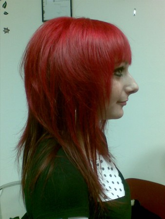 farba rosso fuksia  foto