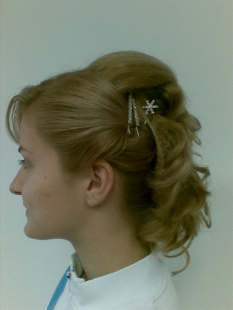 spoločenský účes