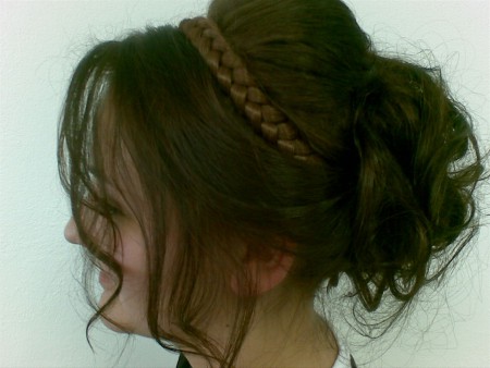 spoločenský účes