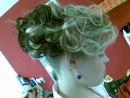 spoločenský účes